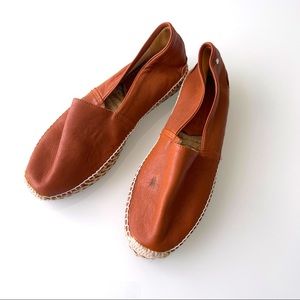 Rag & Bone Cognac Espadrilles 39.5